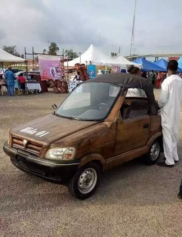 Amazing!! This Car Was Made By A Nigerian Man [Photos]